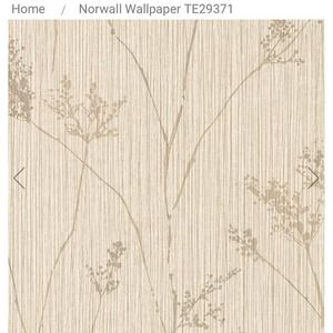 Norwall Wallcoverings TE29371 Texture Style 2 Cow Parsley Wallpaper‎ Cream